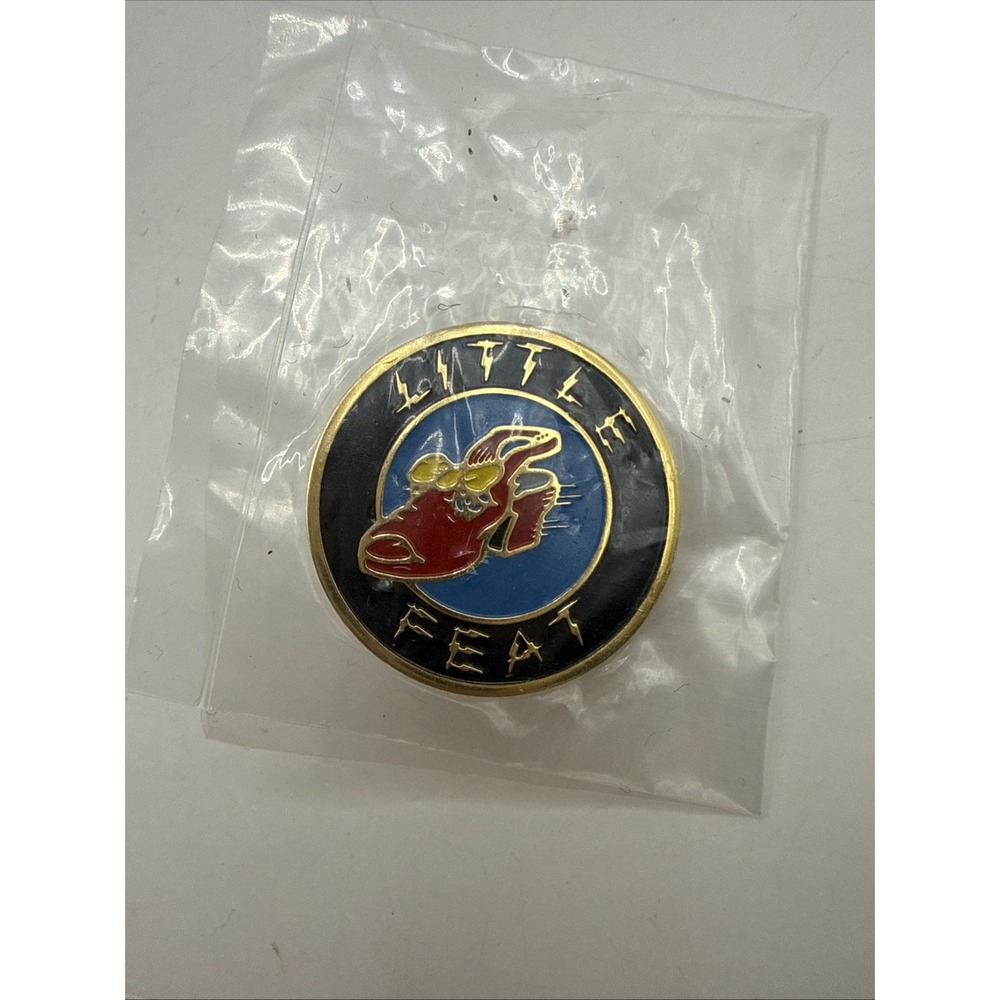 Little Feat Band Let It Roll Album Art Pin Music Memorabilia Collectable